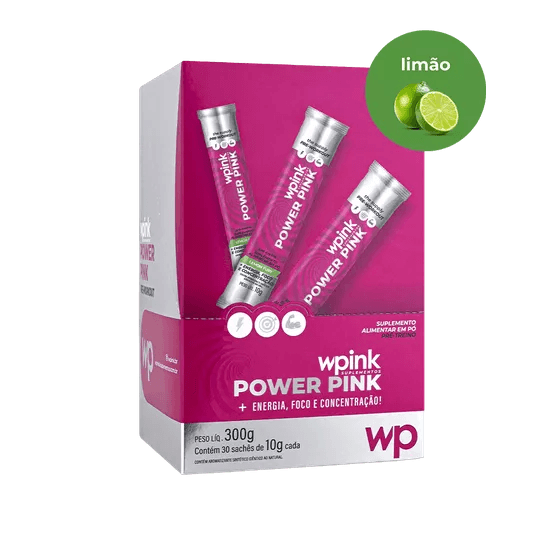 Power Pink de Limão - Pré-Treino – 300g