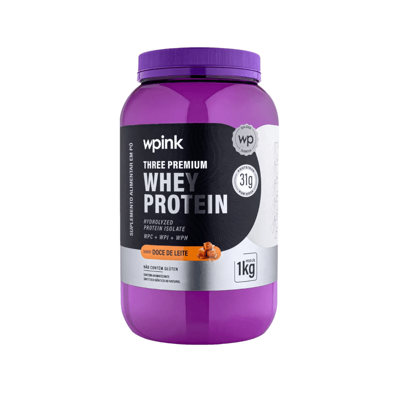 Three Premium Whey Protein Doce de Leite 3W - (1kg)