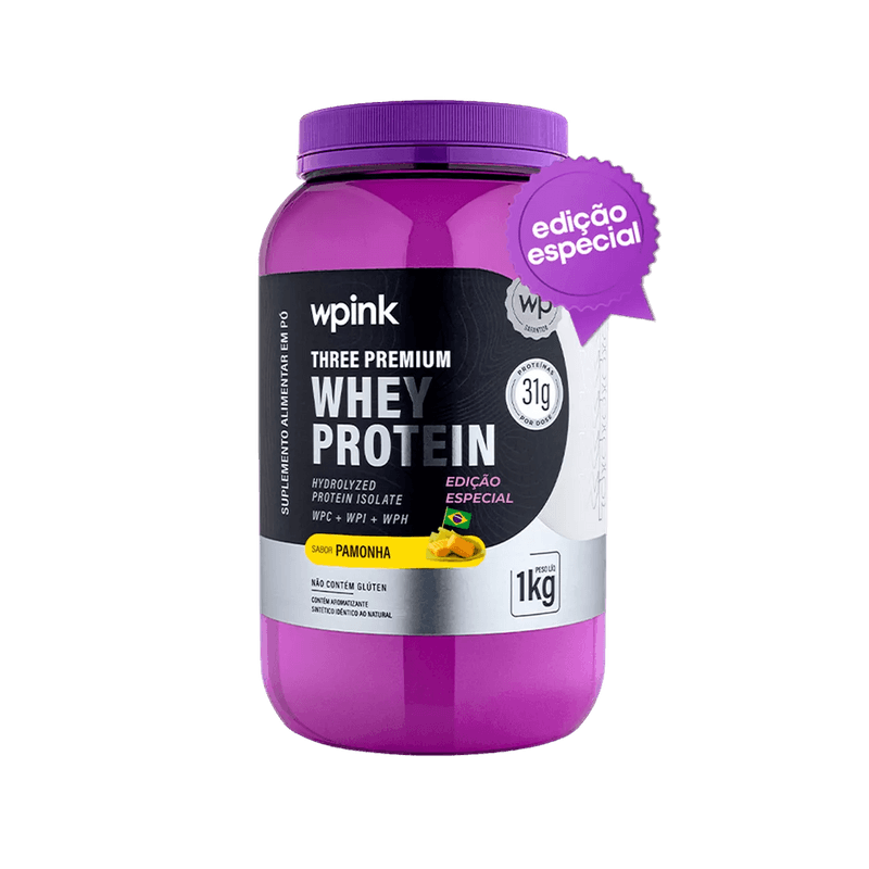 Three Premium Whey Protein Pamonha 3W - (1kg)